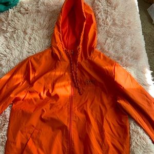 Orange Vans Windbreaker